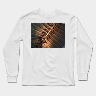 Alfriston Clergy House, Timber Beams Long Sleeve T-Shirt